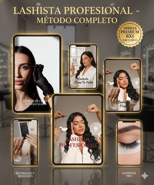 Mega Pack Lashista Pro: Acceso Total + 6 Bonos Exclusivos